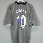 2000/01 PSG OKOCHA 10 AWAY SHIRT (L) NIKE - Cult Kits - Large - Buy Vintage Football Shirts, Authentic Retro Football Shirts For Sale, Classic Football Shirts & Soccer Jersey