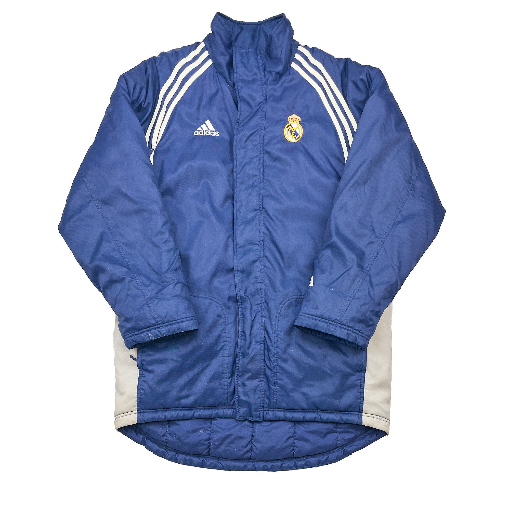 2000/01 Real Madrid Bench Coat (L) Adidas – Cult Kits