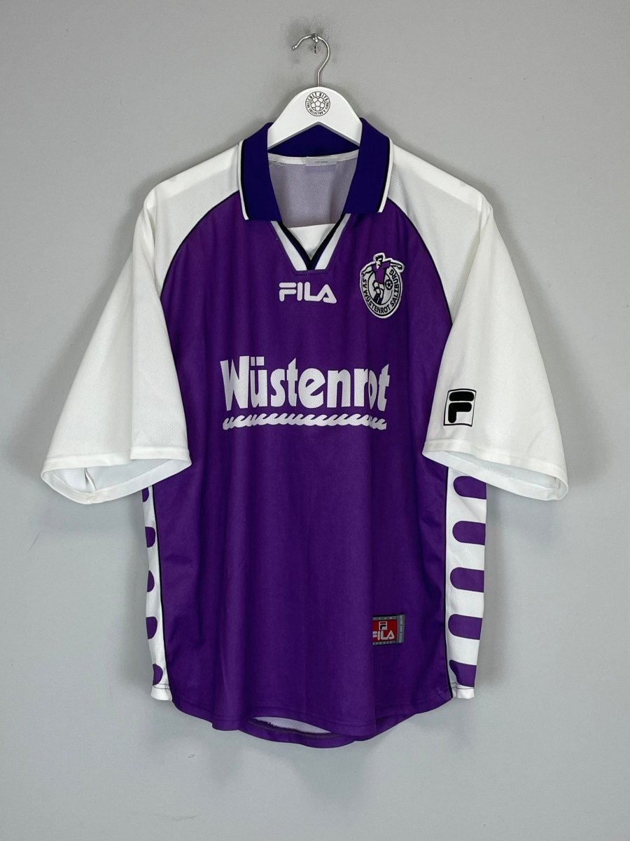 2000/01 WUSTENROT SALZBURG 10 AWAY SHIRT (XL) FILA - Cult Kits - XL - Buy Vintage Football Shirts, Authentic Retro Football Shirts For Sale, Classic Football Shirts & Soccer Jersey