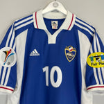 2000/01 YUGOSLAVIA STOJKOVIC 10 HOME SHIRT (L) ADIDAS - Cult Kits - Large - Buy Vintage Football Shirts, Authentic Retro Football Shirts For Sale, Classic Football Shirts & Soccer Jersey