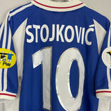 2000/01 YUGOSLAVIA STOJKOVIC 10 HOME SHIRT (L) ADIDAS - Cult Kits - Large - Buy Vintage Football Shirts, Authentic Retro Football Shirts For Sale, Classic Football Shirts & Soccer Jersey