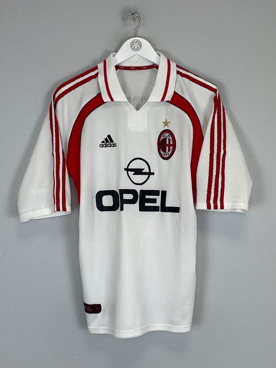 2000/02 AC MILAN GATTUSO AWAY SHIRT (M) ADIDAS - Cult Kits - Medium - Buy Vintage Football Shirts, Authentic Retro Football Shirts For Sale, Classic Football Shirts & Soccer Jersey