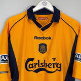 2000/02 LIVERPOOL HESKEY 8 AWAY SHIRT (L) REEBOK - Cult Kits - Large - Buy Vintage Football Shirts, Authentic Retro Football Shirts For Sale, Classic Football Shirts & Soccer Jersey