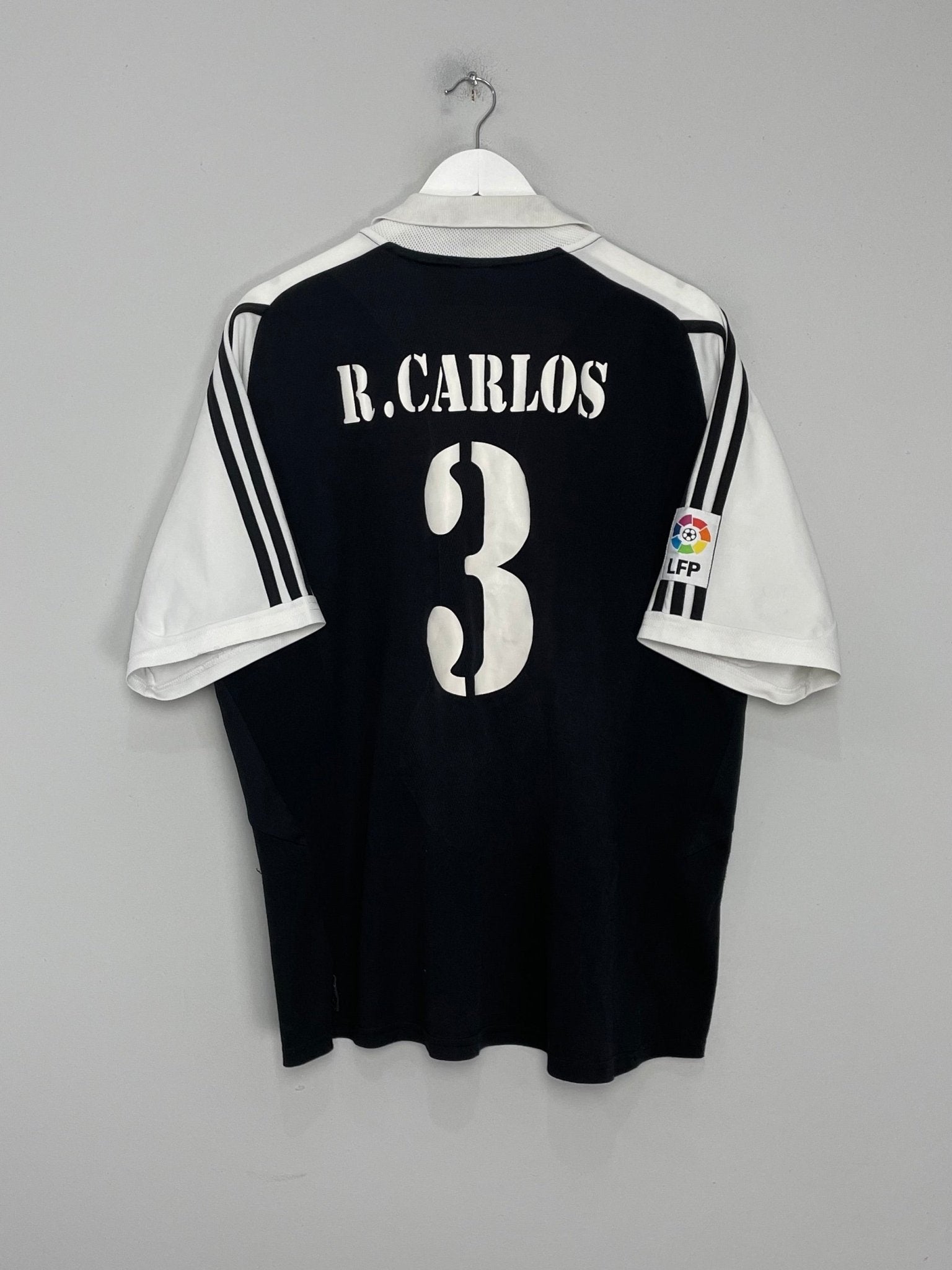 2001/02 REAL MADRID R.CARLOS #3 AWAY SHIRT (L) ADIDAS – Cult Kits