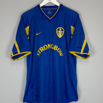 Shop 2001/03 LEEDS UNITED *BNWOT* THIRD SHIRT (XL) NIKE, classic football shirts, vintage football shirts & retro soccer jerseys at Cult Kits