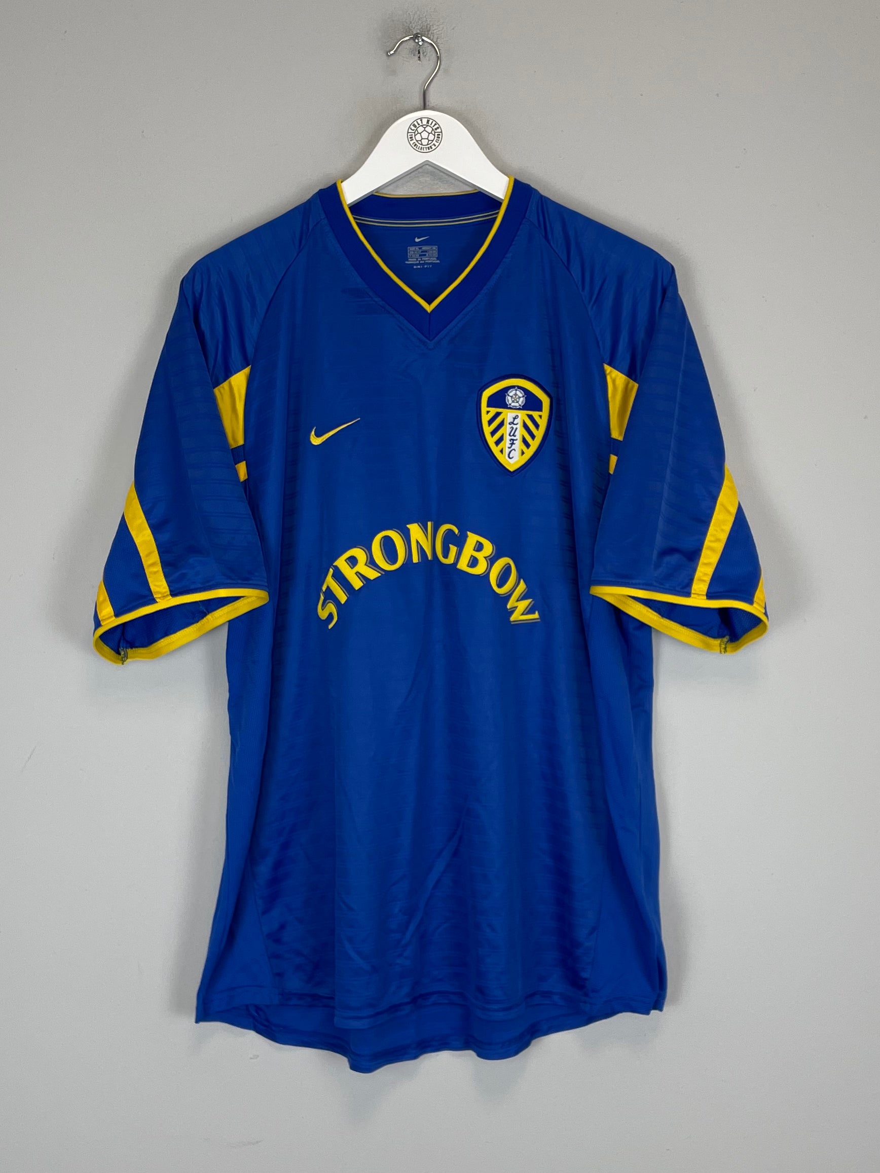 Shop 2001/03 LEEDS UNITED *BNWOT* THIRD SHIRT (XL) NIKE, classic football shirts, vintage football shirts & retro soccer jerseys at Cult Kits