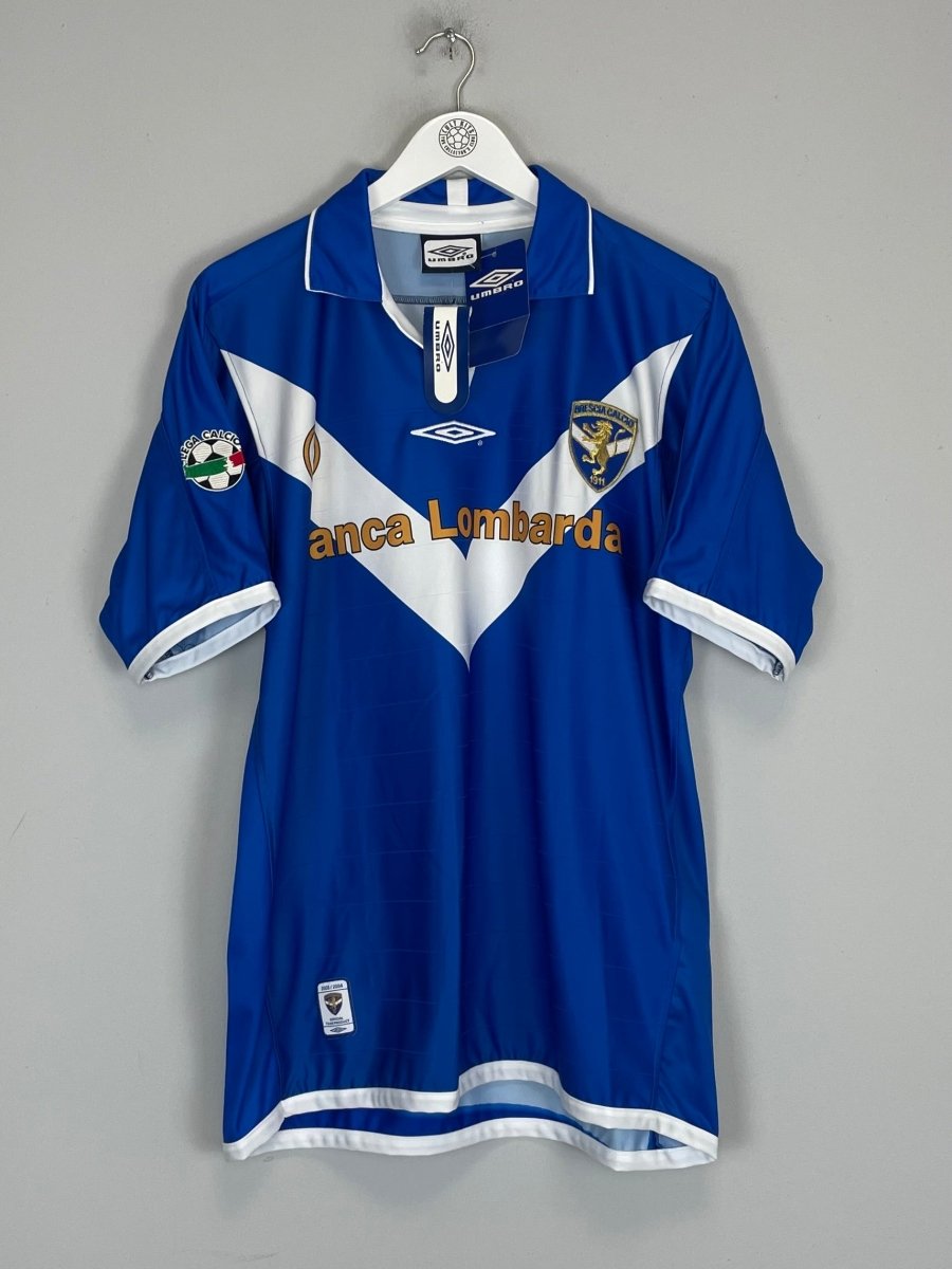2002/03 BRESCIA BAGGIO 10 *BNWT* HOME SHIRT (L) UMBRO - Cult Kits - Large - Buy Vintage Football Shirts, Authentic Retro Football Shirts For Sale, Classic Football Shirts & Soccer Jersey
