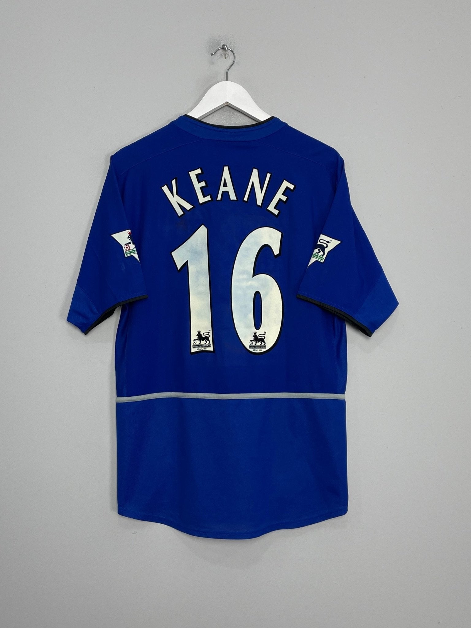 2002/03 MANCHESTER UNITED KEANE #16 THIRD SHIRT (M) NIKE – Cult Kits