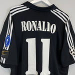 2002/03 REAL MADRID RONALDO 11 *CENTENARY* AWAY SHIRT (XL) ADIDAS - Cult Kits - XL - Buy Vintage Football Shirts, Authentic Retro Football Shirts For Sale, Classic Football Shirts & Soccer Jersey
