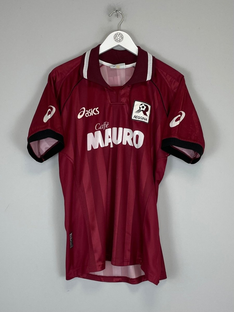 2002/03 REGGINA NAKAMURA 10 HOME SHIRT (M) ASICS - Cult Kits - Medium - Buy Vintage Football Shirts, Authentic Retro Football Shirts For Sale, Classic Football Shirts & Soccer Jersey