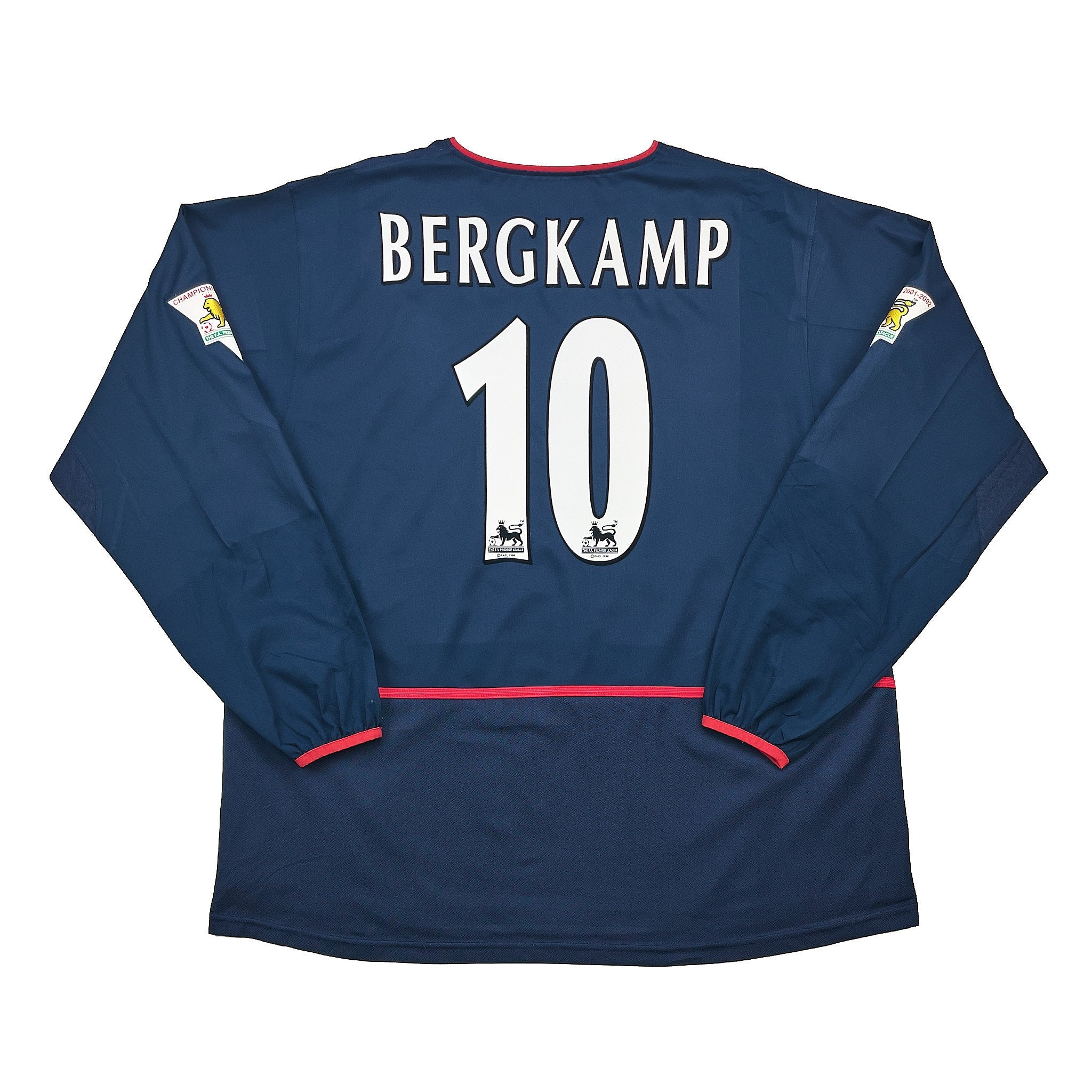 2002/04 Arsenal Bergkamp #10 L/S Away Shirt (XL) Nike – Cult Kits
