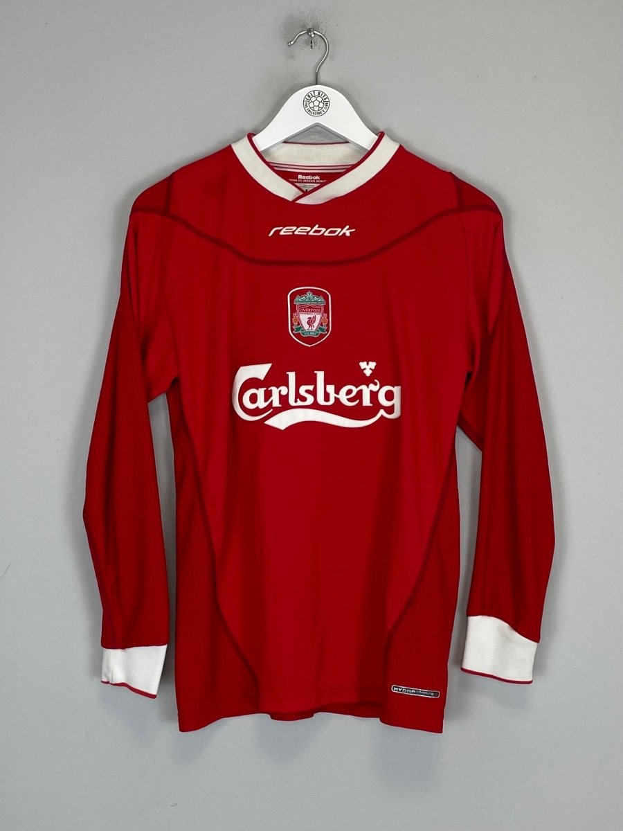2002/04 LIVERPOOL OWEN 10 L/S HOME SHIRT (XS) REEBOK - Cult Kits - XS - Buy Vintage Football Shirts, Authentic Retro Football Shirts For Sale, Classic Football Shirts & Soccer Jersey