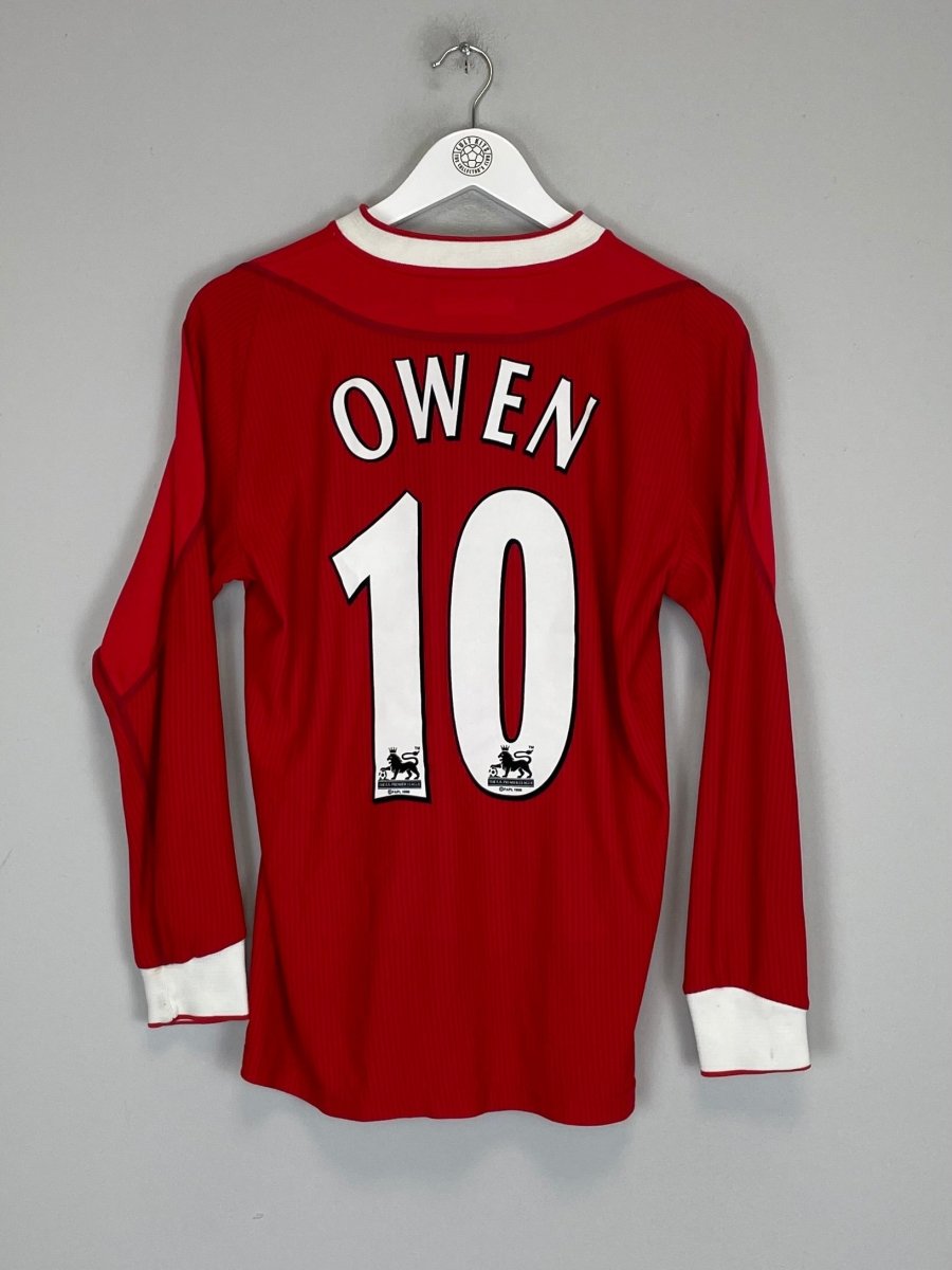 2002/04 LIVERPOOL OWEN 10 L/S HOME SHIRT (XS) REEBOK - Cult Kits - XS - Buy Vintage Football Shirts, Authentic Retro Football Shirts For Sale, Classic Football Shirts & Soccer Jersey