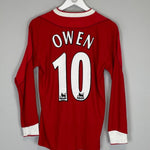 2002/04 LIVERPOOL OWEN 10 L/S HOME SHIRT (XS) REEBOK - Cult Kits - XS - Buy Vintage Football Shirts, Authentic Retro Football Shirts For Sale, Classic Football Shirts & Soccer Jersey