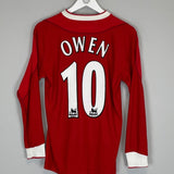 2002/04 LIVERPOOL OWEN 10 L/S HOME SHIRT (XS) REEBOK - Cult Kits - XS - Buy Vintage Football Shirts, Authentic Retro Football Shirts For Sale, Classic Football Shirts & Soccer Jersey