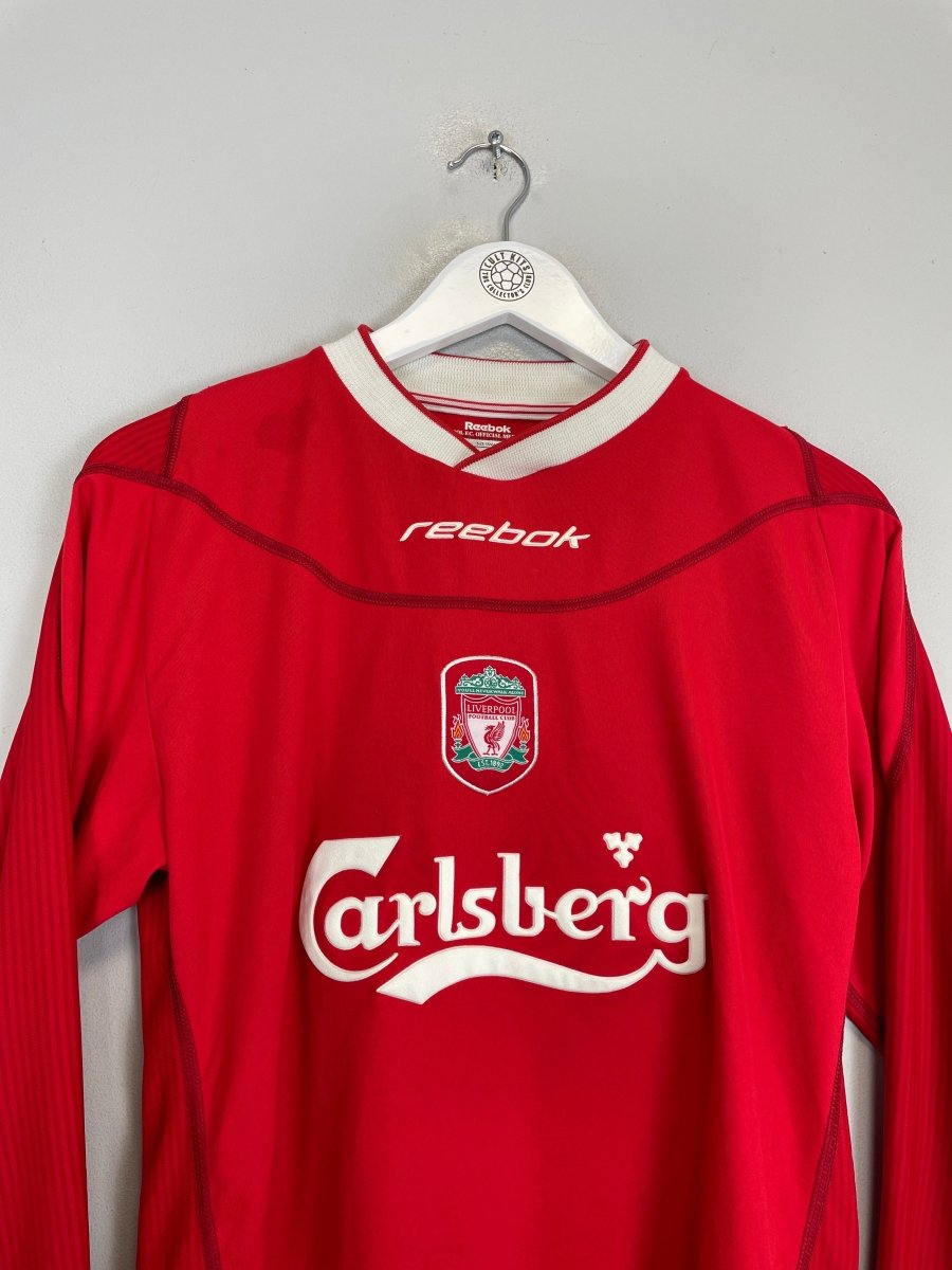 2002/04 LIVERPOOL OWEN 10 L/S HOME SHIRT (XS) REEBOK - Cult Kits - XS - Buy Vintage Football Shirts, Authentic Retro Football Shirts For Sale, Classic Football Shirts & Soccer Jersey