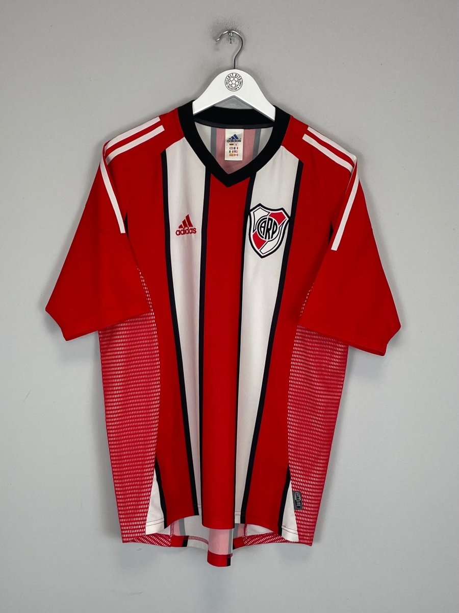 2002/04 RIVER PLATE HOME SHIRT (M) ADIDAS - Cult Kits - Medium - Buy Vintage Football Shirts, Authentic Retro Football Shirts For Sale, Classic Football Shirts & Soccer Jersey