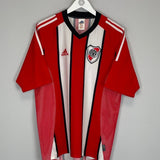 2002/04 RIVER PLATE HOME SHIRT (M) ADIDAS - Cult Kits - Medium - Buy Vintage Football Shirts, Authentic Retro Football Shirts For Sale, Classic Football Shirts & Soccer Jersey