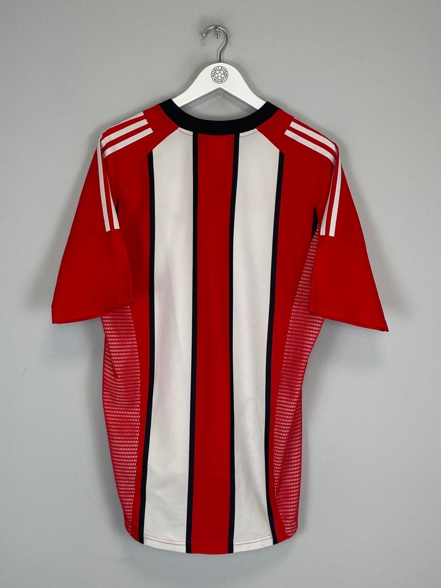 2002/04 RIVER PLATE HOME SHIRT (M) ADIDAS - Cult Kits - Medium - Buy Vintage Football Shirts, Authentic Retro Football Shirts For Sale, Classic Football Shirts & Soccer Jersey