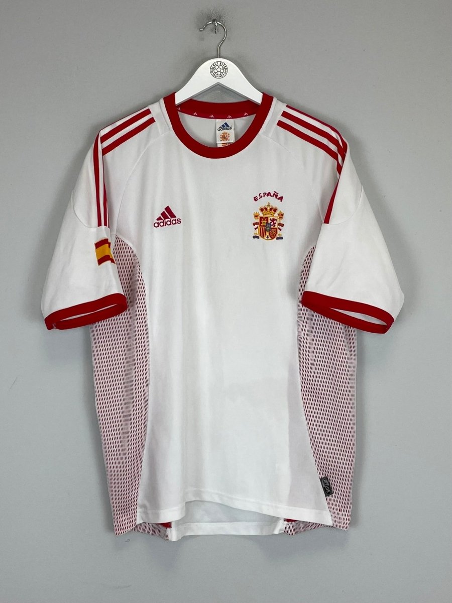 2002/04 SPAIN AWAY SHIRT (L) ADIDAS - Cult Kits - Large - Buy Vintage Football Shirts, Authentic Retro Football Shirts For Sale, Classic Football Shirts & Soccer Jersey