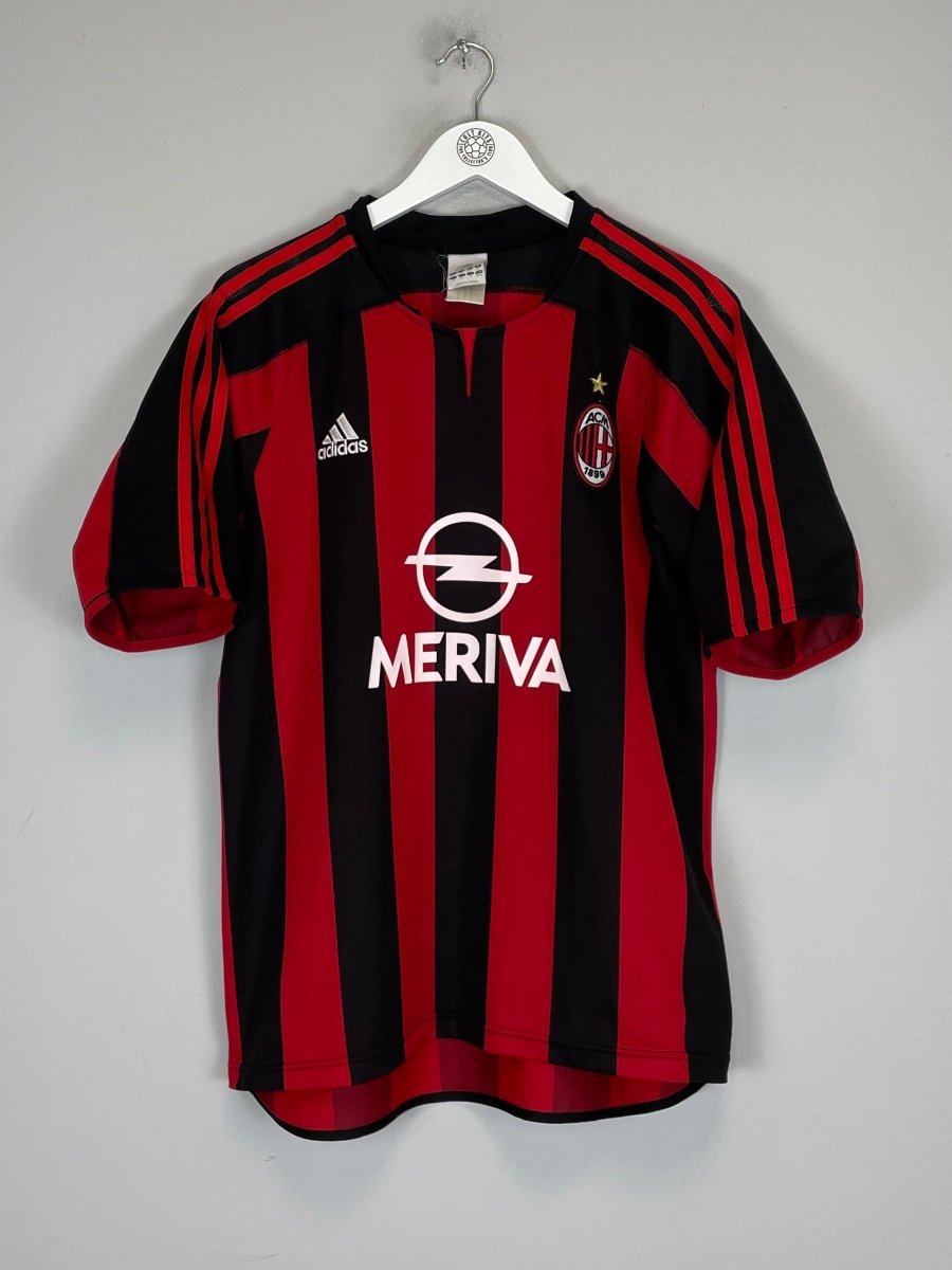 2003/04 AC MILAN SHEVCHENKO 7 HOME SHIRT (M) ADIDAS - Cult Kits - Medium - Buy Vintage Football Shirts, Authentic Retro Football Shirts For Sale, Classic Football Shirts & Soccer Jersey
