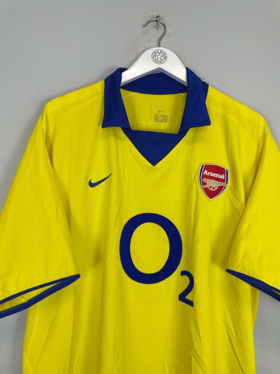 2003/04 ARSENAL VIEIRA 4 AWAY SHIRT (XL) NIKE - Cult Kits - XL - Buy Vintage Football Shirts, Authentic Retro Football Shirts For Sale, Classic Football Shirts & Soccer Jersey