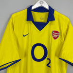 2003/04 ARSENAL VIEIRA 4 AWAY SHIRT (XL) NIKE - Cult Kits - XL - Buy Vintage Football Shirts, Authentic Retro Football Shirts For Sale, Classic Football Shirts & Soccer Jersey