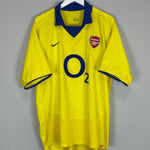 2003/04 ARSENAL VIEIRA 4 AWAY SHIRT (XL) NIKE - Cult Kits - XL - Buy Vintage Football Shirts, Authentic Retro Football Shirts For Sale, Classic Football Shirts & Soccer Jersey