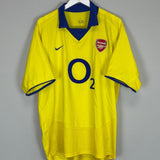 2003/04 ARSENAL VIEIRA 4 AWAY SHIRT (XL) NIKE - Cult Kits - XL - Buy Vintage Football Shirts, Authentic Retro Football Shirts For Sale, Classic Football Shirts & Soccer Jersey