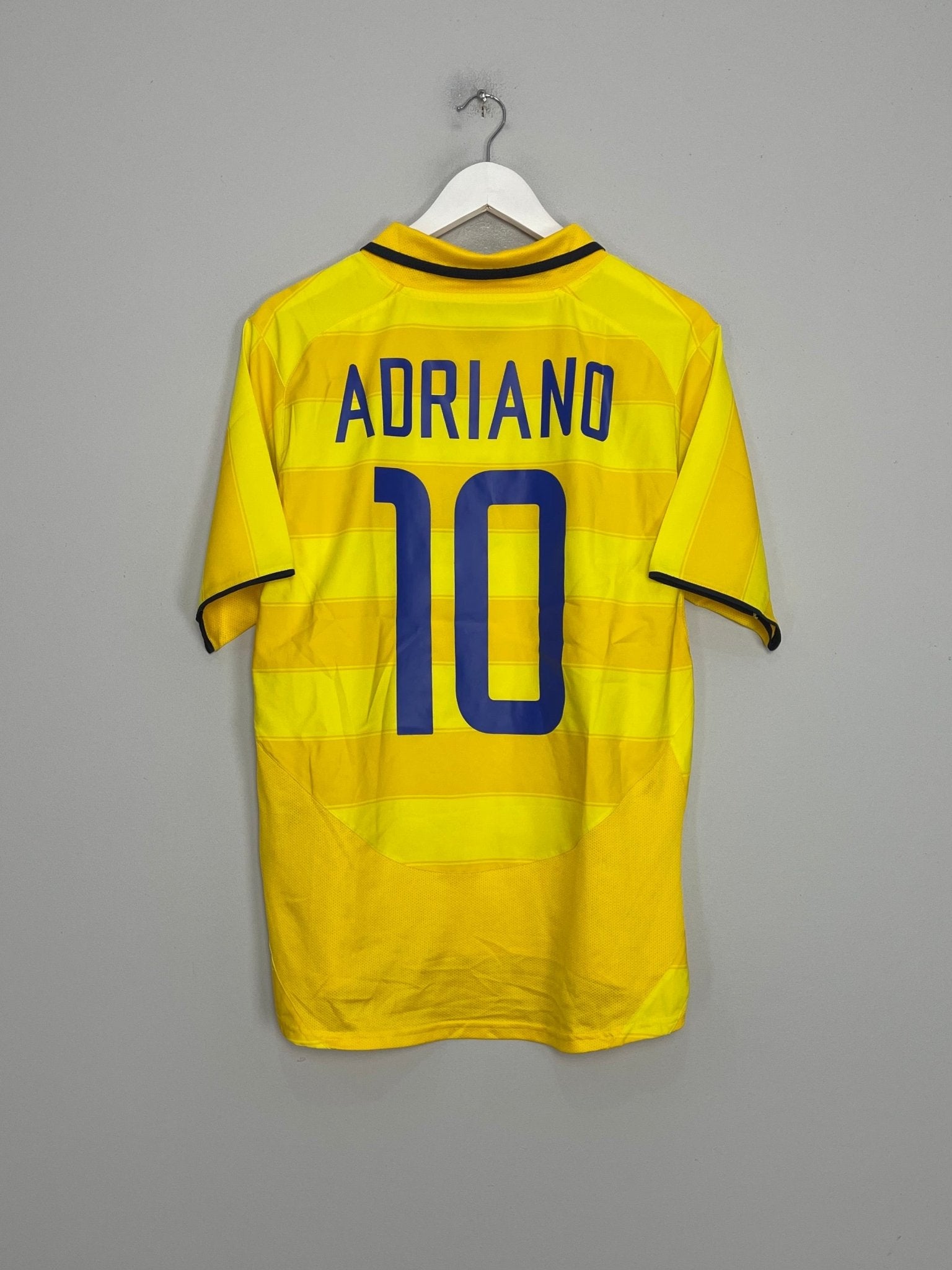 2003/04 INTER MILAN ADRIANO #10 AWAY SHIRT (M) NIKE – Cult Kits