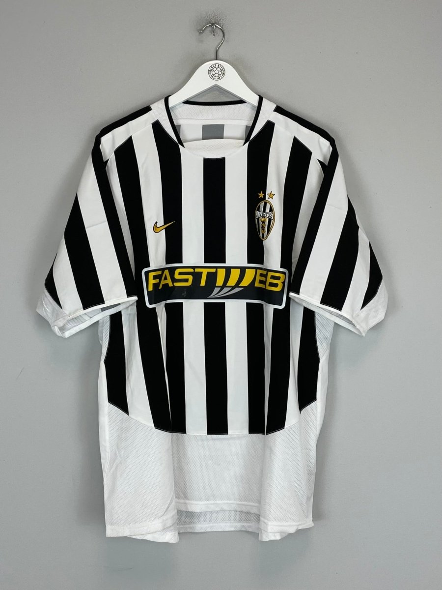 2003/04 JUVENTUS MICCOLI 9 HOME SHIRT (XL) NIKE - Cult Kits - XL - Buy Vintage Football Shirts, Authentic Retro Football Shirts For Sale, Classic Football Shirts & Soccer Jersey