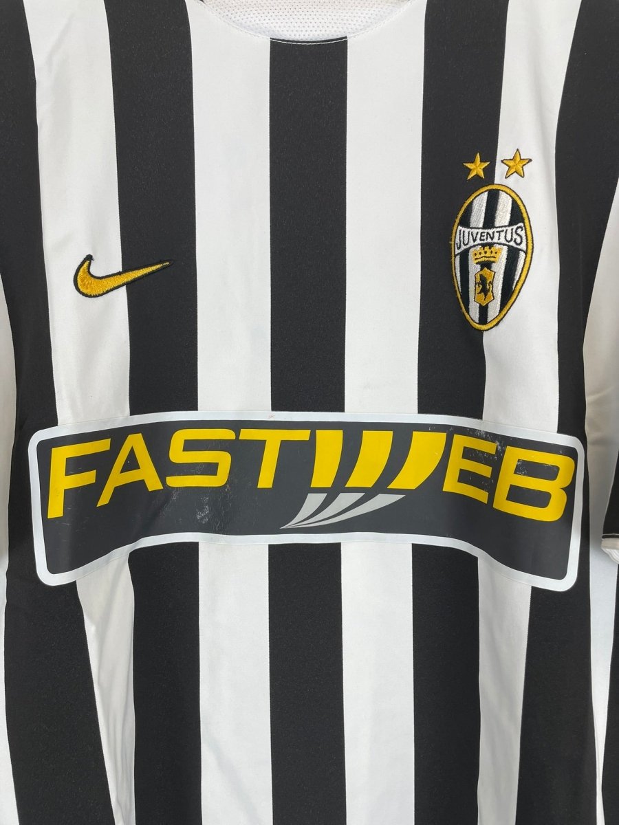 2003/04 JUVENTUS MICCOLI 9 HOME SHIRT (XL) NIKE - Cult Kits - XL - Buy Vintage Football Shirts, Authentic Retro Football Shirts For Sale, Classic Football Shirts & Soccer Jersey