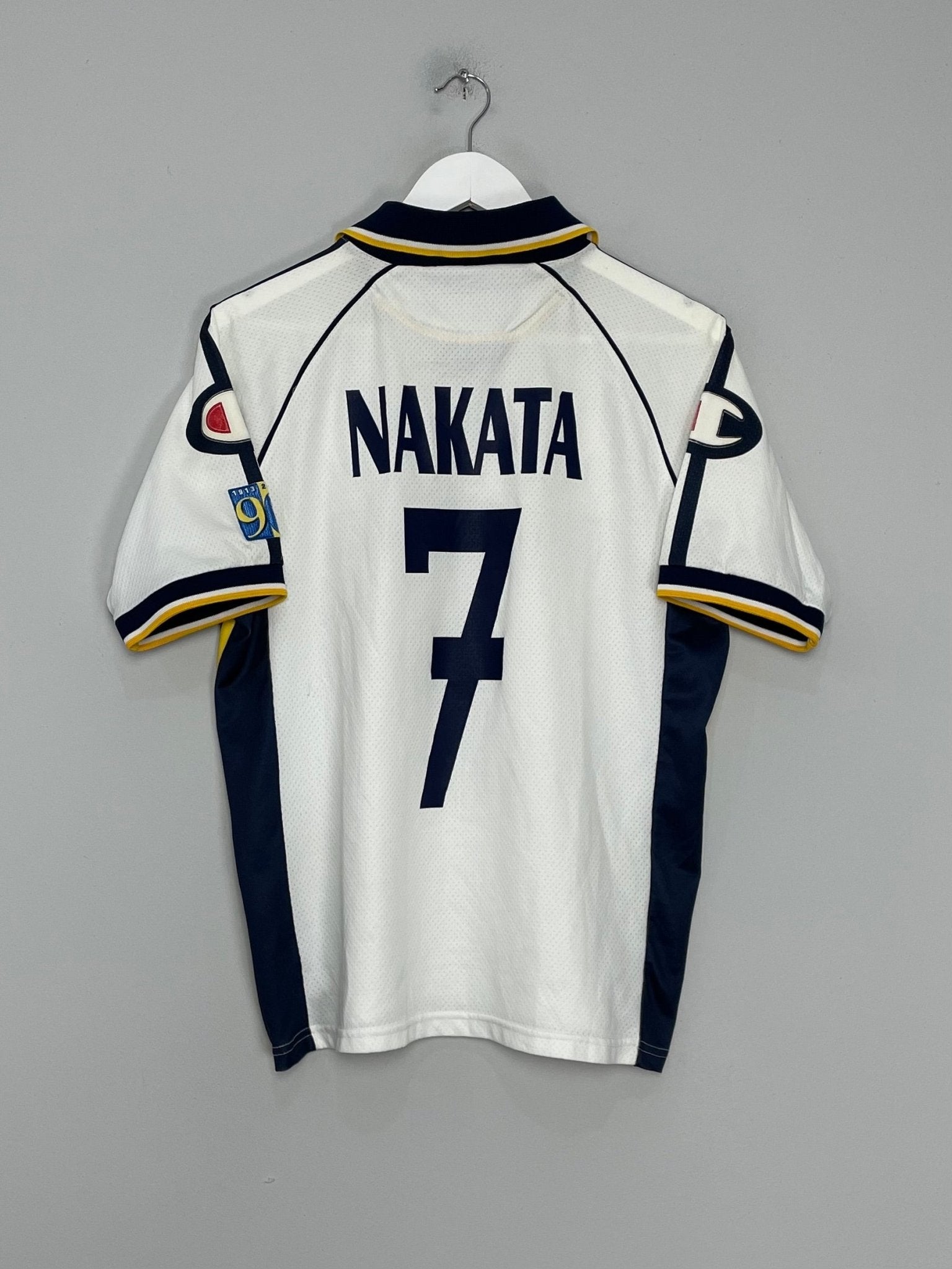 2003/04 PARMA NAKATA #7 AWAY SHIRT (M) CHAMPION – Cult Kits