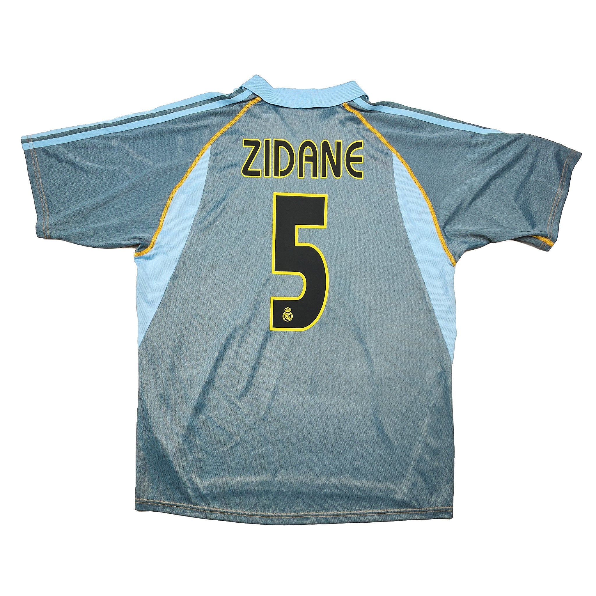 2003/04 Real Madrid Zidane #5 Third Shirt (L) Adidas – Cult Kits