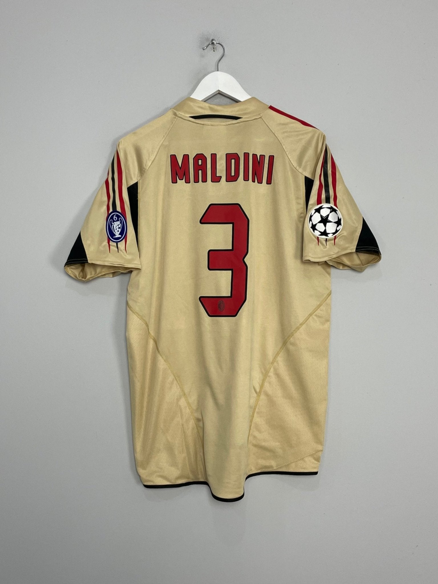 2004/05 AC MILAN MALDINI #3 C/L THIRD SHIRT (M) ADIDAS – Cult Kits