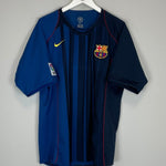 2004/05 BARCELONA RONALDINHO 10 AWAY SHIRT (XL) NIKE - Cult Kits - XL - Buy Vintage Football Shirts, Authentic Retro Football Shirts For Sale, Classic Football Shirts & Soccer Jersey