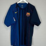 2004/05 BARCELONA RONALDINHO 10 AWAY SHIRT (XL) NIKE - Cult Kits - XL - Buy Vintage Football Shirts, Authentic Retro Football Shirts For Sale, Classic Football Shirts & Soccer Jersey