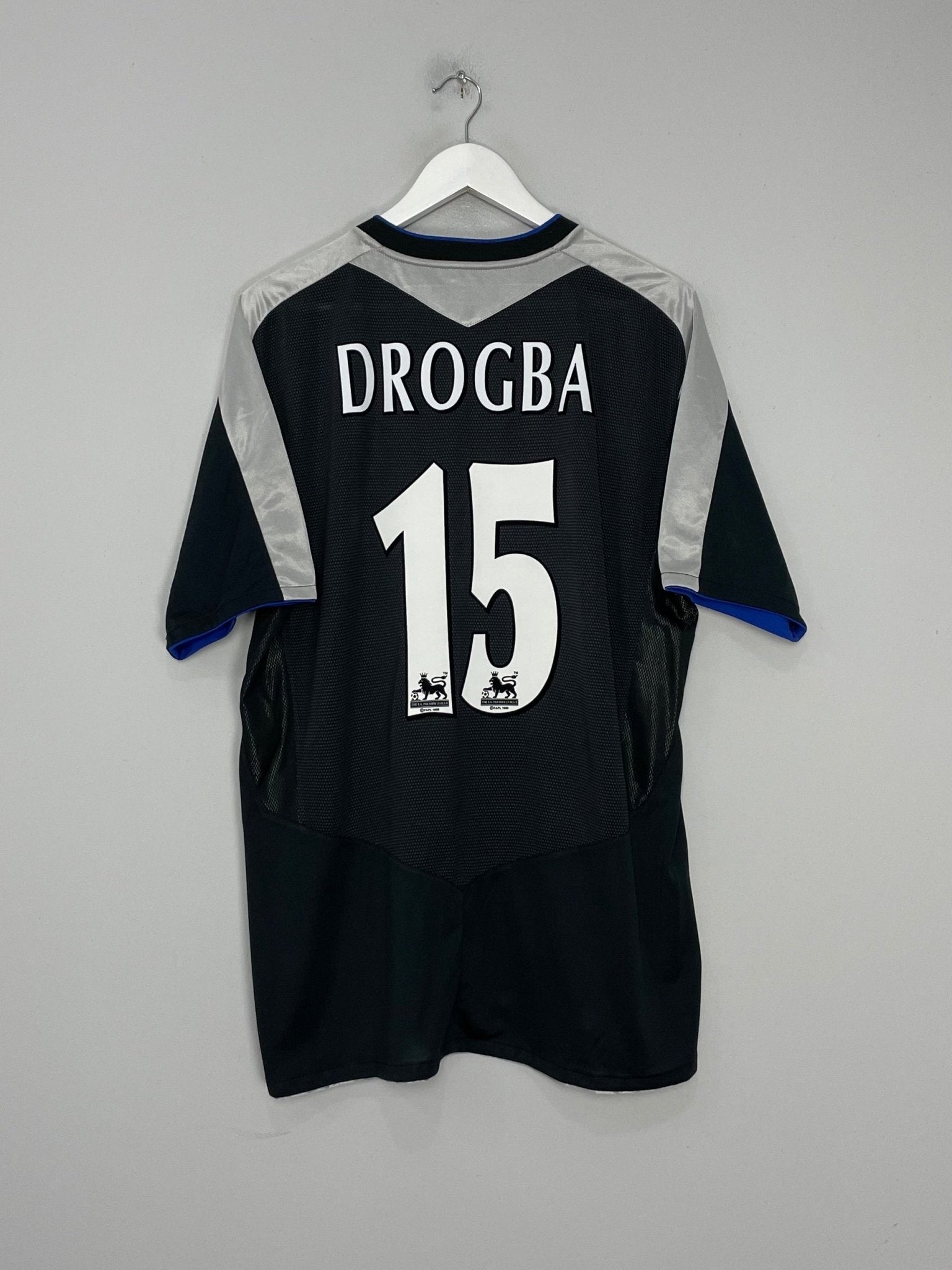 2004/05 CHELSEA DROGBA #15 AWAY SHIRT (XL) UMBRO – Cult Kits