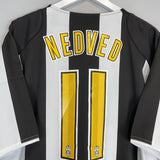 2004/05 JUVENTUS NEDVED 11 *BNWT* HOME SHIRT (XL) NIKE - Cult Kits - XL - Buy Vintage Football Shirts, Authentic Retro Football Shirts For Sale, Classic Football Shirts & Soccer Jersey
