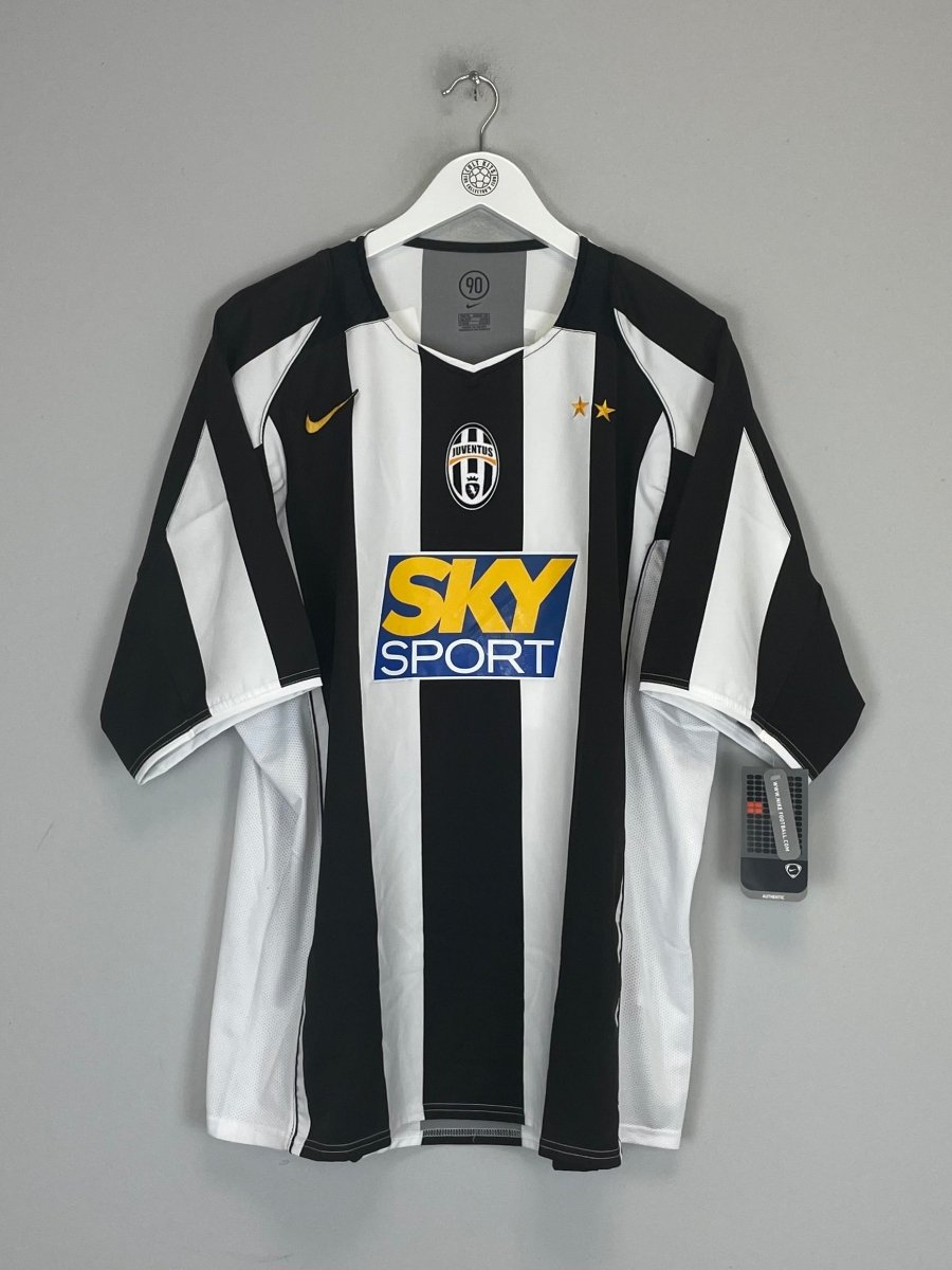 2004/05 JUVENTUS NEDVED 11 *BNWT* HOME SHIRT (XL) NIKE - Cult Kits - XL - Buy Vintage Football Shirts, Authentic Retro Football Shirts For Sale, Classic Football Shirts & Soccer Jersey