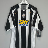 2004/05 JUVENTUS NEDVED 11 *BNWT* HOME SHIRT (XL) NIKE - Cult Kits - XL - Buy Vintage Football Shirts, Authentic Retro Football Shirts For Sale, Classic Football Shirts & Soccer Jersey