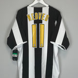 2004/05 JUVENTUS NEDVED 11 *BNWT* HOME SHIRT (XL) NIKE - Cult Kits - XL - Buy Vintage Football Shirts, Authentic Retro Football Shirts For Sale, Classic Football Shirts & Soccer Jersey