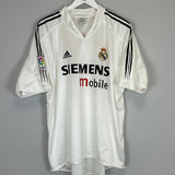 2004/05 REAL MADRID BECKHAM 23 HOME SHIRT (XL) ADIDAS - Cult Kits - XL - Buy Vintage Football Shirts, Authentic Retro Football Shirts For Sale, Classic Football Shirts & Soccer Jersey