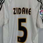 2004/05 REAL MADRID ZIDANE 5 HOME SHIRT (M) ADIDAS - Cult Kits - Medium - Buy Vintage Football Shirts, Authentic Retro Football Shirts For Sale, Classic Football Shirts & Soccer Jersey