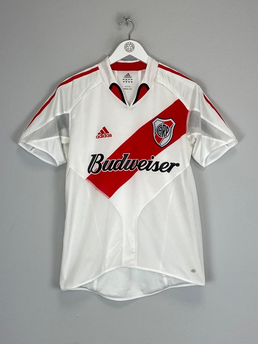 2004/05 RIVER PLATE *PLAYER ISSUE* HOME SHIRT (S) ADIDAS - Cult Kits - Small - Buy Vintage Football Shirts, Authentic Retro Football Shirts For Sale, Classic Football Shirts & Soccer Jersey