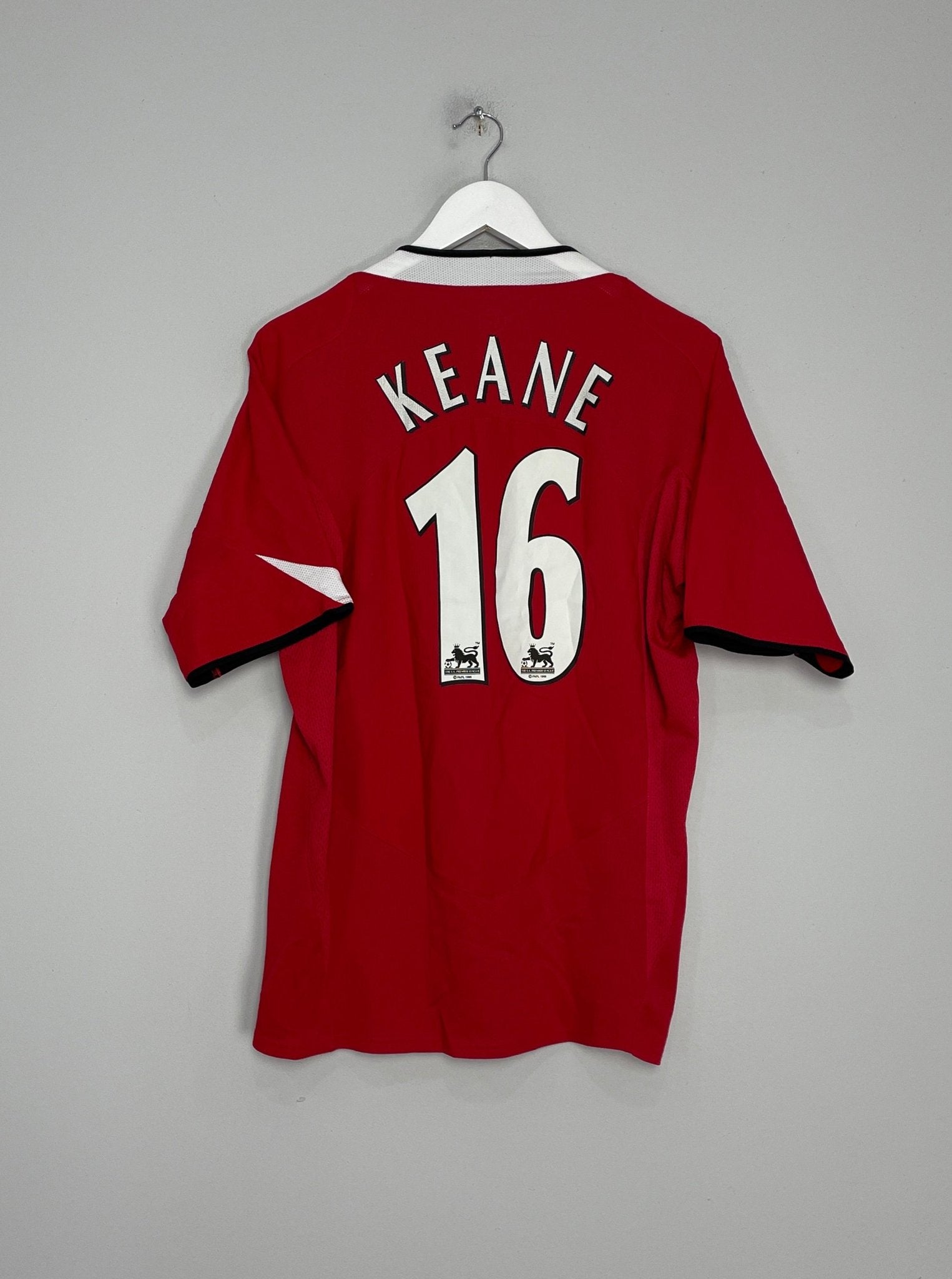 2004/06 MANCHESTER UNITED KEANE #16 HOME SHIRT (L) NIKE – Cult Kits