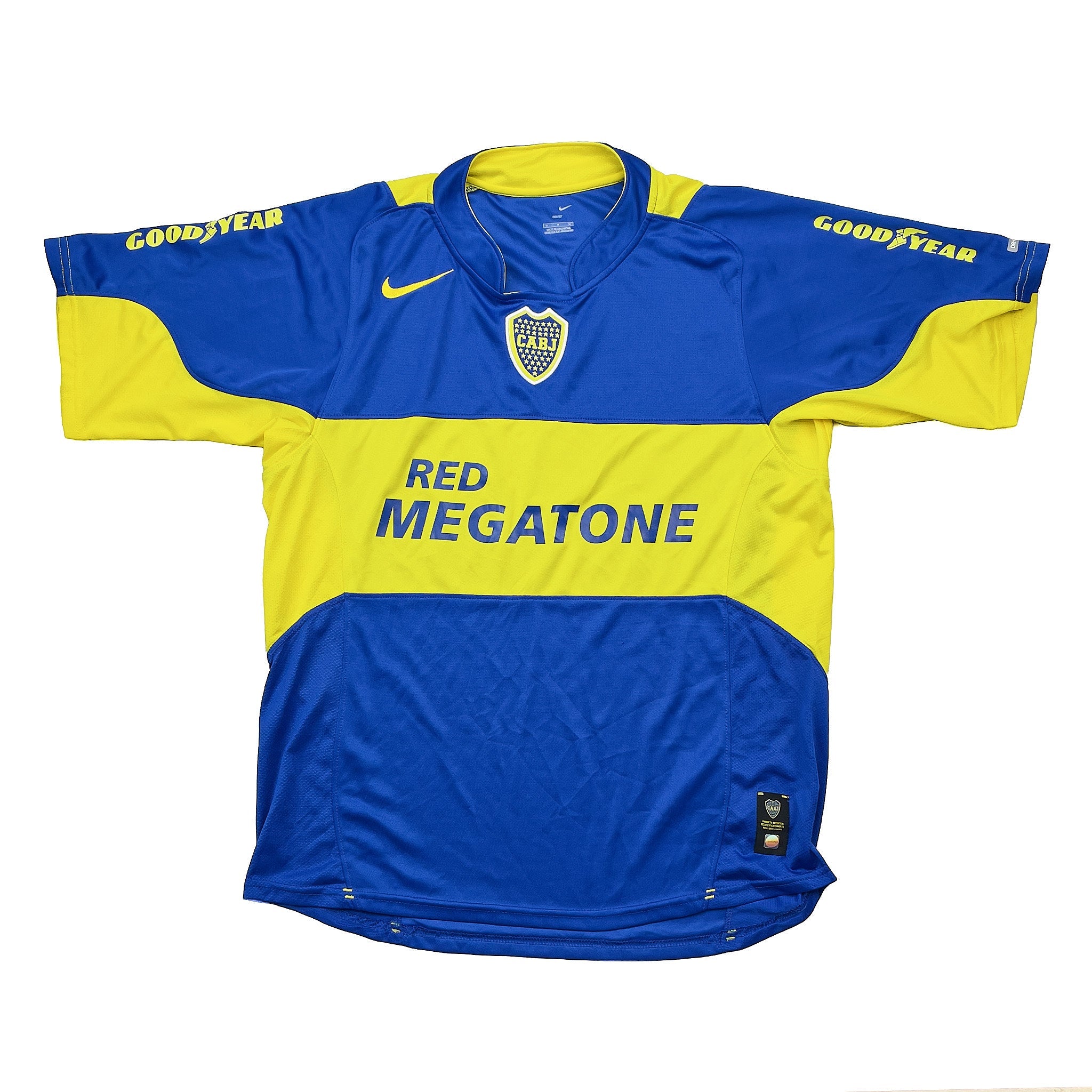 2005 Boca Juniors Home Shirt (M) Nike – Cult Kits