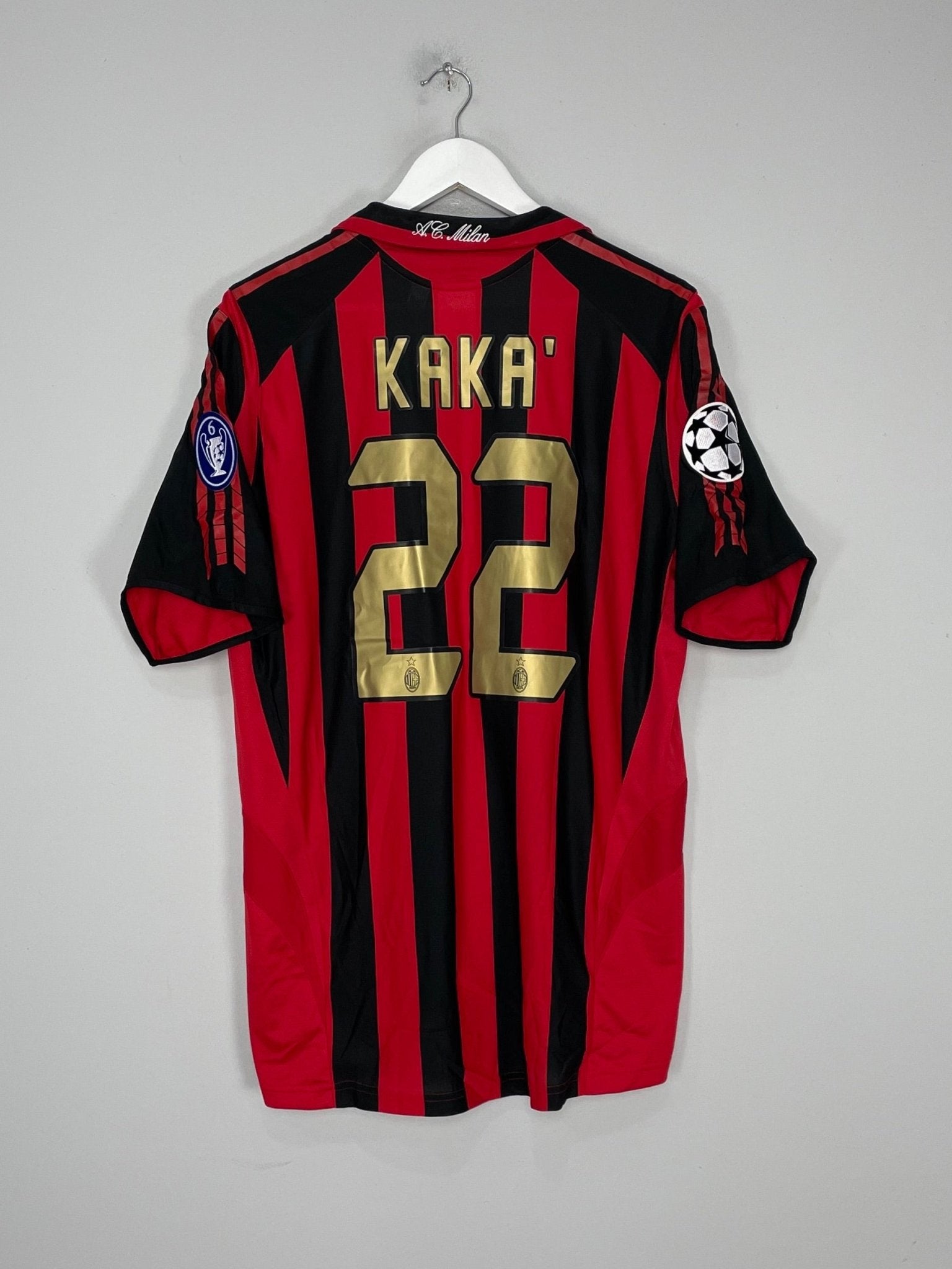 2005/06 AC MILAN KAKA #22 C/L HOME SHIRT (L) ADIDAS – Cult Kits