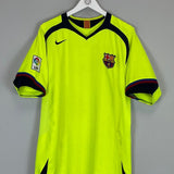 2005/06 BARCELONA RONALDINHO 10 AWAY SHIRT (XL) NIKE - Cult Kits - XL - Buy Vintage Football Shirts, Authentic Retro Football Shirts For Sale, Classic Football Shirts & Soccer Jersey