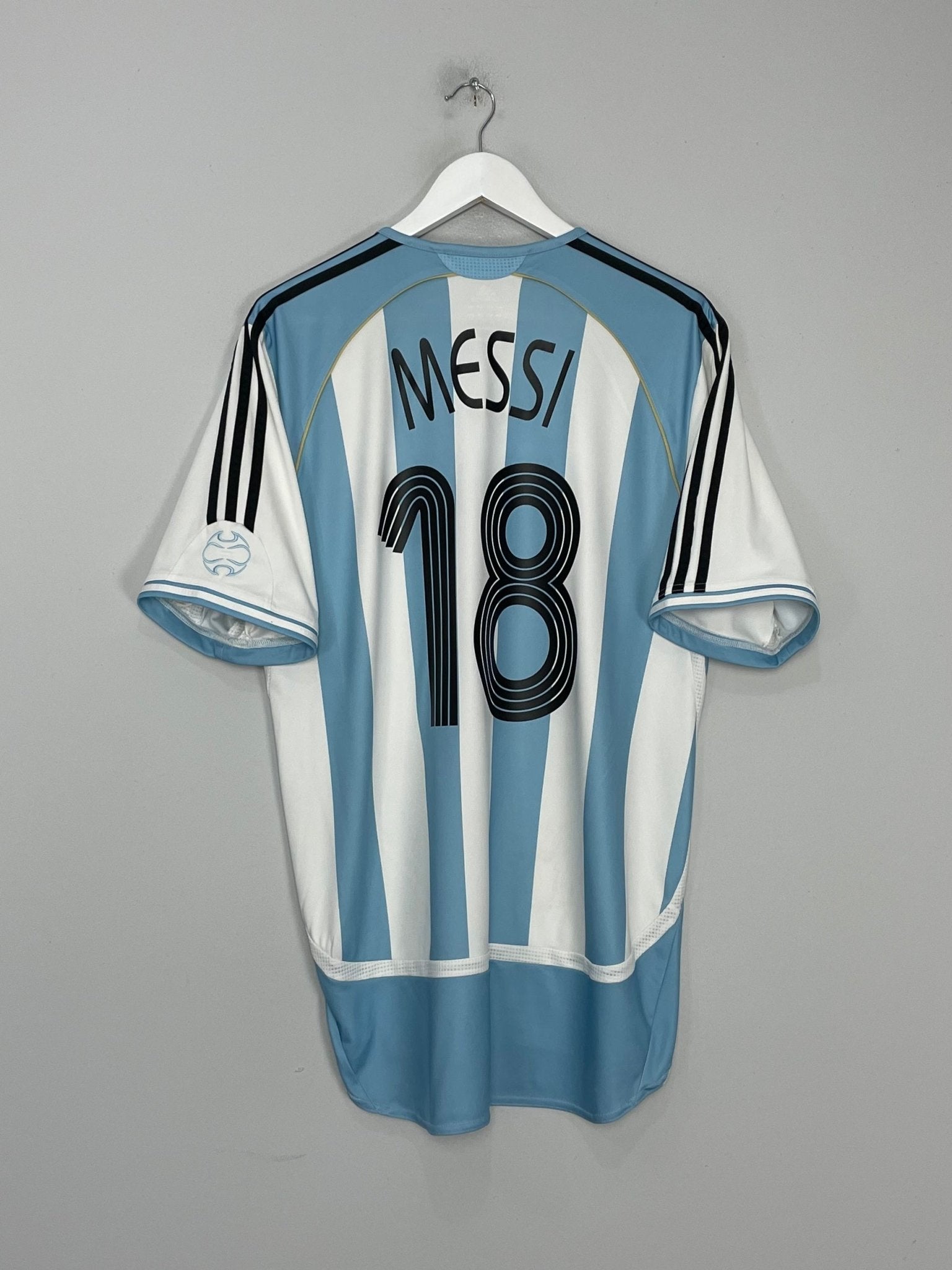 2005/07 ARGENTINA MESSI #18 HOME SHIRT (L) ADIDAS – Cult Kits